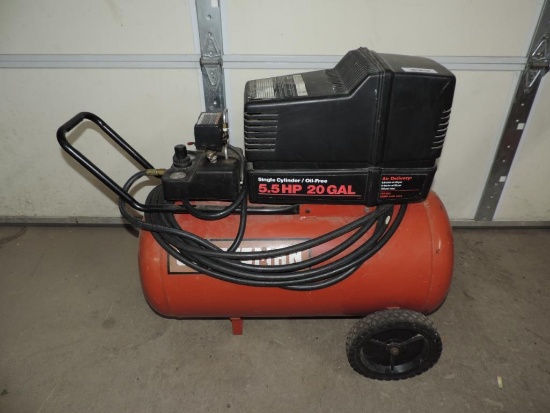 Craftsman 5.5HP 20 gallon air compressor.