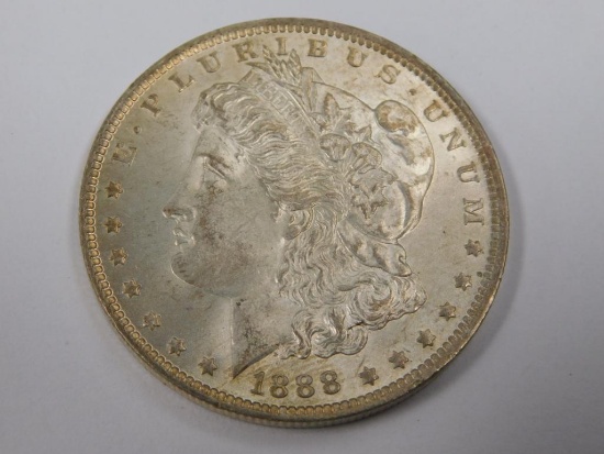 1888 O Morgan dollar coin