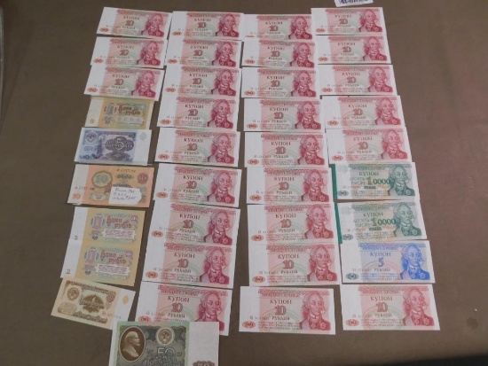 Foreign currency and bank notes