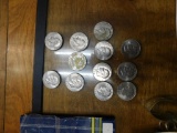 $1 and 1/2 dollar coins