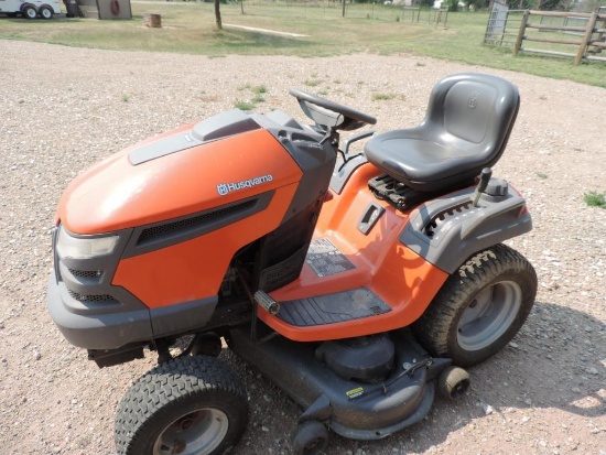 Husqvarna 24HP riding lawn mower.