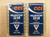 CCI Velocitor 22LR 40 Grain HP Ammo.