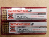 Winchester Super-X 22LR, 37 Grain HP Ammo.
