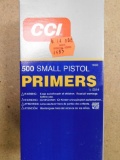 CCI 500 Small Pistol Primers NO SHIPPING