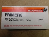 Winchester Small Pistol Primers.