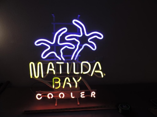 Matilda Bay Cooler neon light.