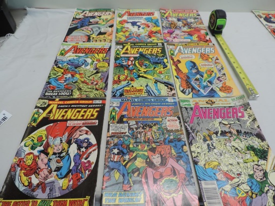 Avenger's 25 cent comic assortment.