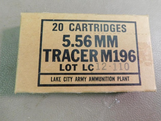 5.56 mm Tracer ammunition