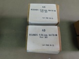 5.56 cal M369 Penetrator ammunition