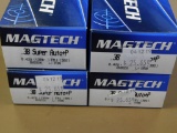 Magtech 38 Super 130 Gr. FMJ +P Ammo
