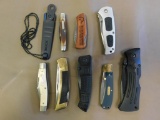 Lot Of Folders And One Neck Knife