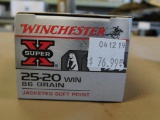 Winchester 25-20 Win 86 Gr. JSP Ammo