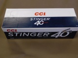 CCI 22 LR Stinger 32 Gr. HP Ammo