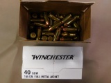 Winchester 40 S&W 165 Gr. FMJ