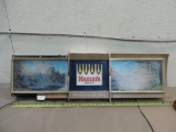 Hamm's Beer sign for parts or repair.