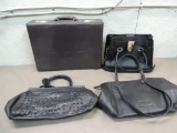 Leather goods assortment.