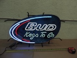 Bud Light Kegs to go neon sign.