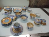 25+ pieces of Japan made luster ware.