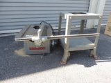 Delta Homecraft table saw with stand.