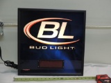 2006 Bud Light electric sign.