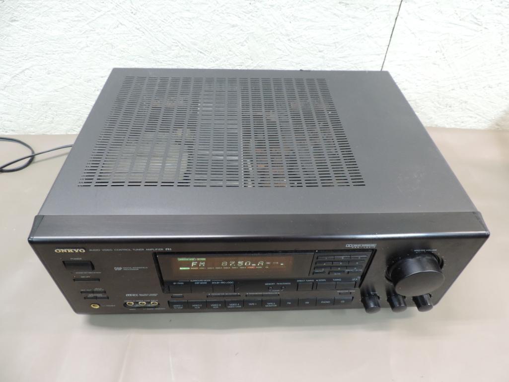 Onkyo R1 model TX-SV636 tuner/ amplifier | Proxibid