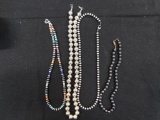 Silver Bead Necklace Assortment