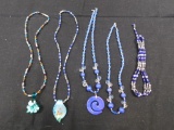 Hand beaded Necklace Assortment
