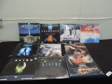 Ten Alien themed Laser discs.