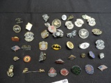 Vintage marine- railroad- Colt pins.