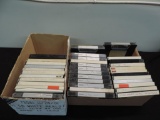 Pre-owned reel tapes.