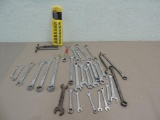 Hex bit socket set, Rol Aire flaring tool and wrenches.