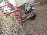 Excell 3000 PSI 10 HP pressure washer for parts or repair.
