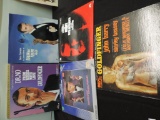 Four Sean Connery Laser discs with Goldfinger 4117 record.