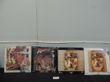 Four Indiana Jones Laser discs.