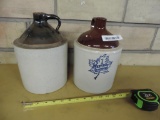 Two 1 gallon whiskey jugs in great condition.