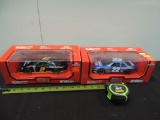 Two 1994 1/24th scale nascar models.