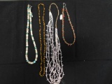 Hand beaded Necklace Assortment