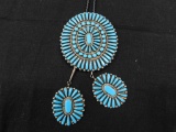 Zuni Style Turquoise Bolo