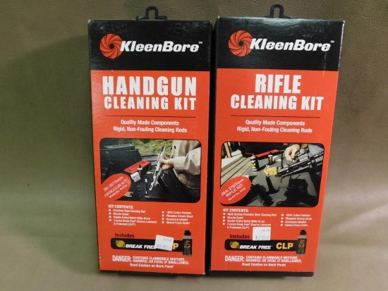 Gun cleaning kits