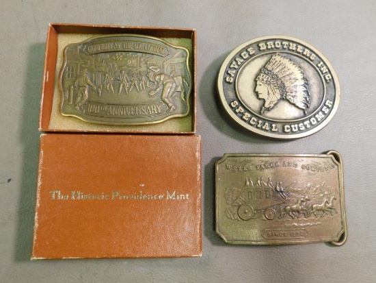 Tiffany and other western belt buckles