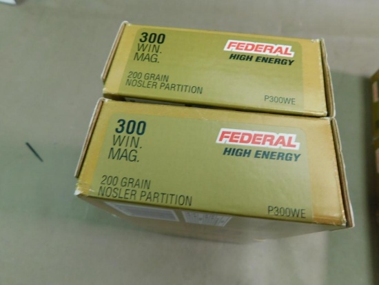 Federal Premium 300 Winchester magnum ammunition