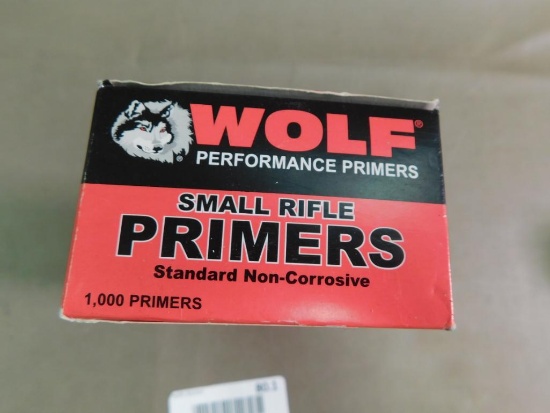Small rifle primers NO SHIPPING
