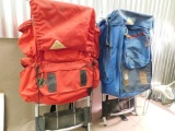 Two Vintage Kelty External frame backpacks