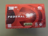 Federal 9mm Luger Ammo