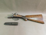 Antique side lever shotgun parts