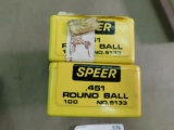 .451 round balls for black powder