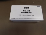 CCI No. 34 Primers (LOCAL PICKUP ONLY)