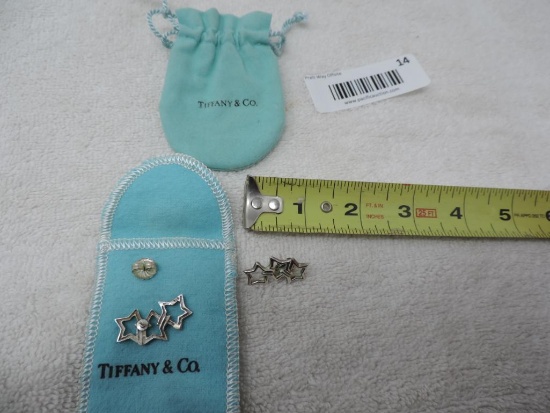 Tiffany & Co sterling earrings.