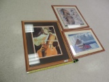 Music themed prints including Leslie Cates.