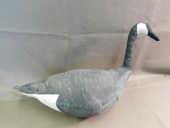 Cool antique canvas body goose decoy